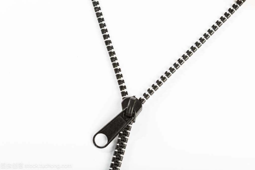 黑色的塑料拉鏈