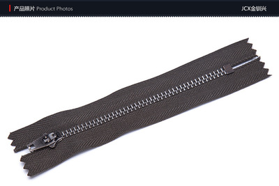 【箱包產(chǎn)業(yè)用004白色褐綠服飾黑叻淺黑叻金屬4#金釧興閉尾拉鏈】價格_廠家_圖片