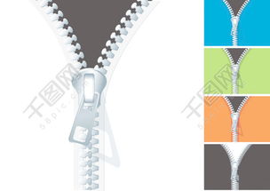 千圖網免費下載 編號13747135拉鏈向量模板（EPS格式）